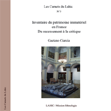 Carnet du LAHIC N°3 - Gaetano Ciarcia